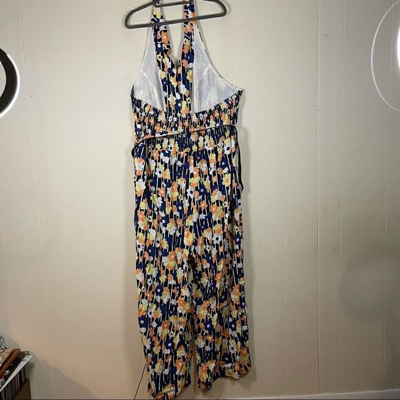 NWT - ModCloth Genuine Genius Halter Jumpsuit - Picture 6 of 7